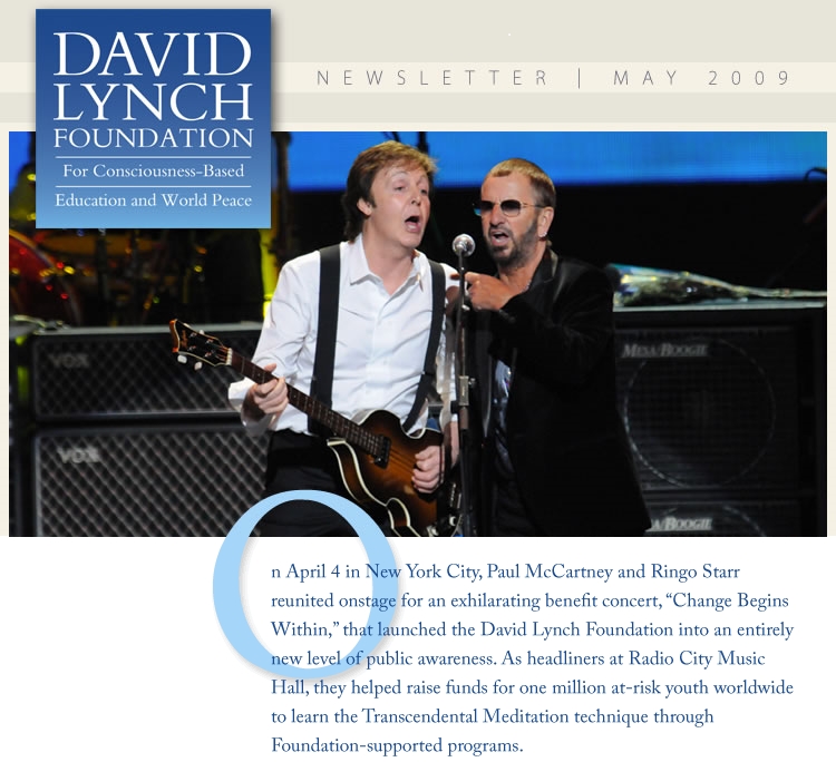 David Lynch Foundation for Consciousness-Based Education and World Peace
